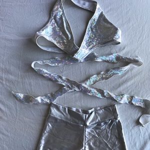 Silver Rave Holo Set